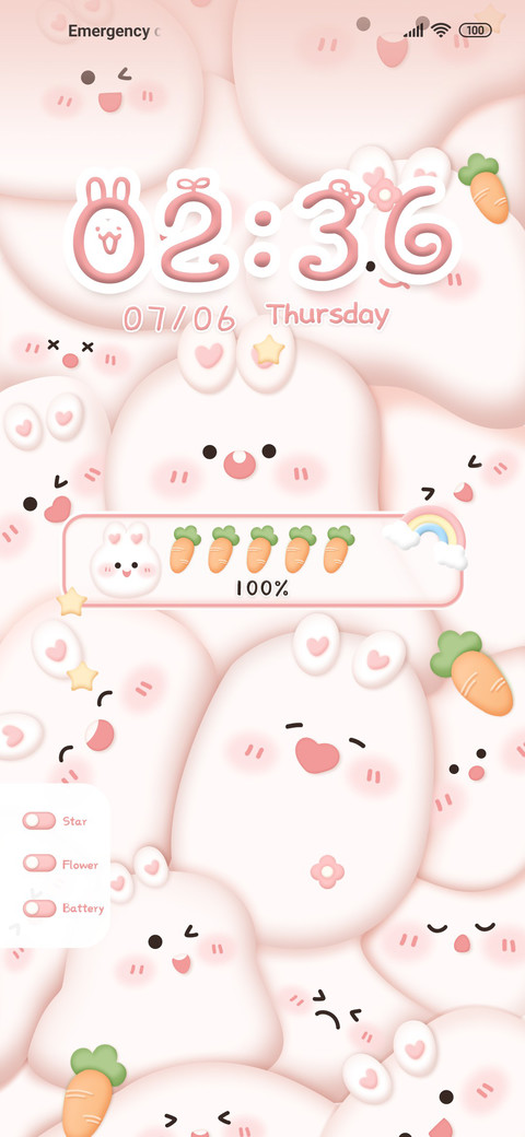 Creamy Cute Bunny screenshot