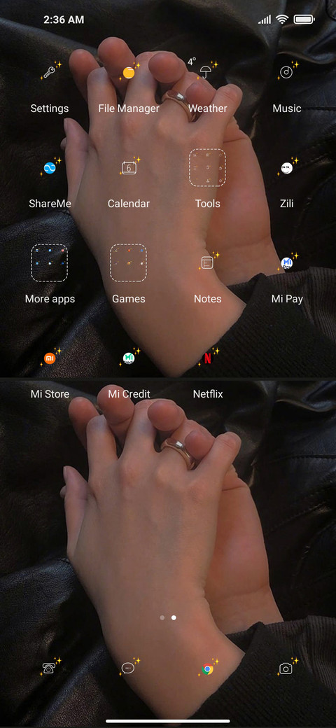 Hold your hand screenshot
