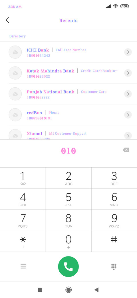 Candy colors screenshot