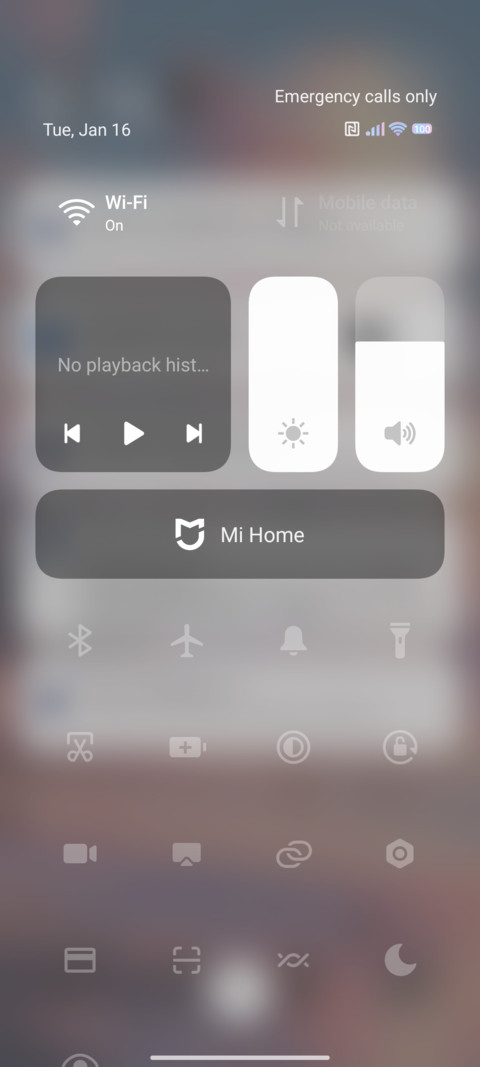 ins dark screenshot