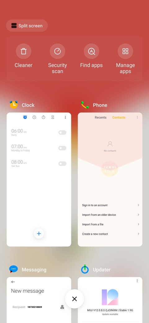 Brocade bag screenshot