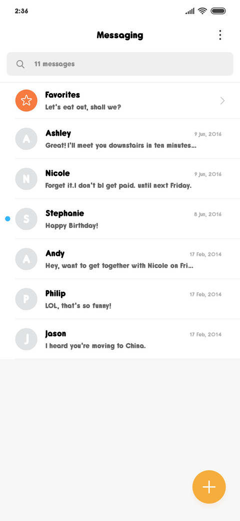 Antipasto Bold screenshot