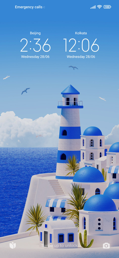 Santorini Breeze screenshot