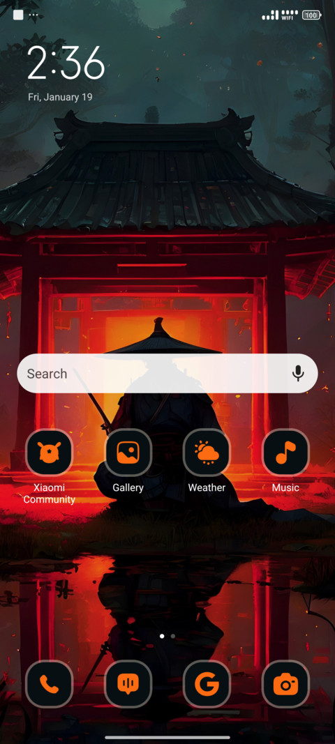 Samurai screenshot