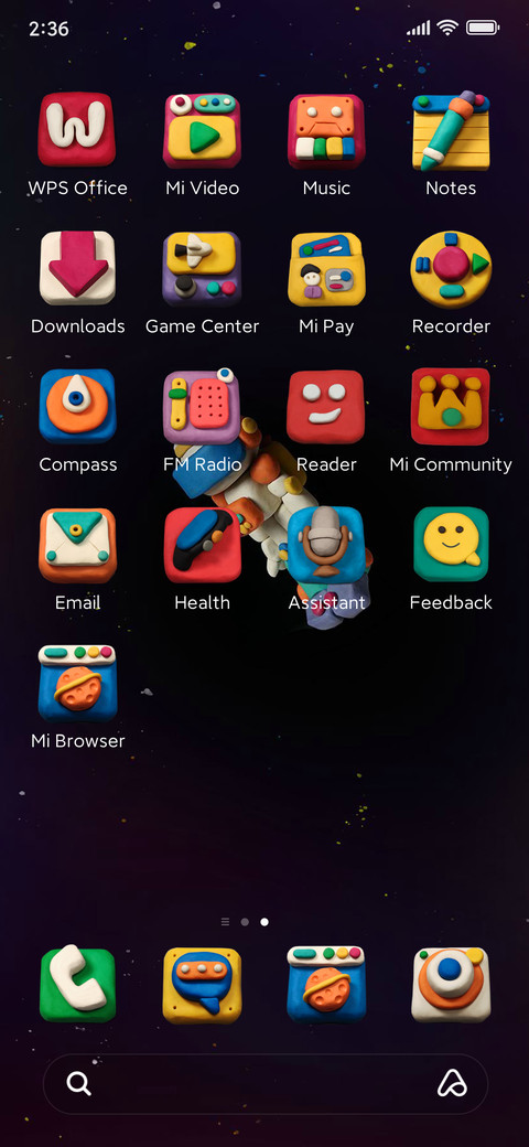 SpaceMan Clay screenshot