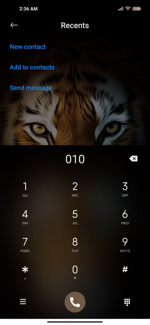 Tiger-Simplicity screenshot