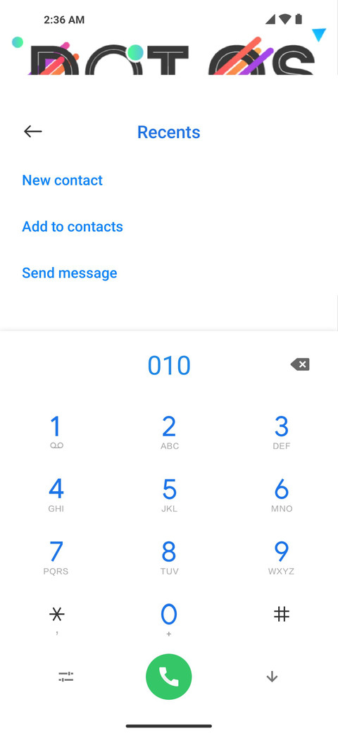 Dot OS screenshot
