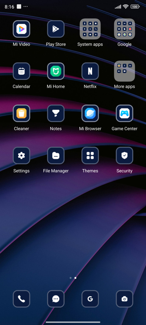 Abstract pattern screenshot