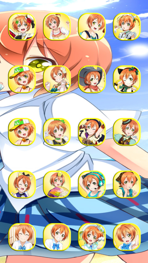 lovelive星空凛（全图标+9百变自定义锁屏+9壁纸+音乐界面+自由桌面） screenshot