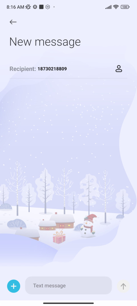Snowfall Night screenshot