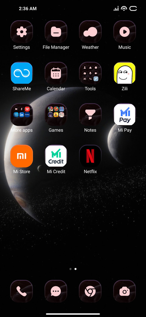 Universe screenshot