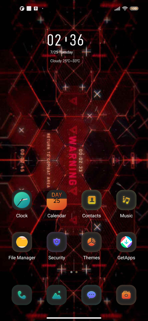 Space-time tunnel screenshot