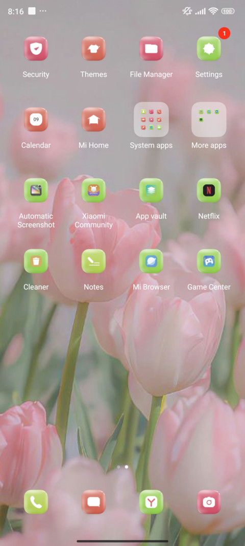 Pink screenshot