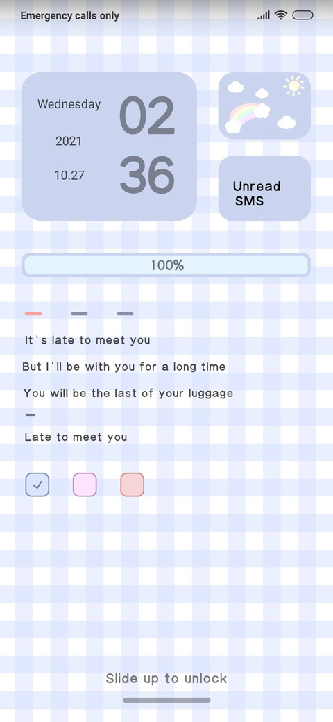 Fresh grid screenshot