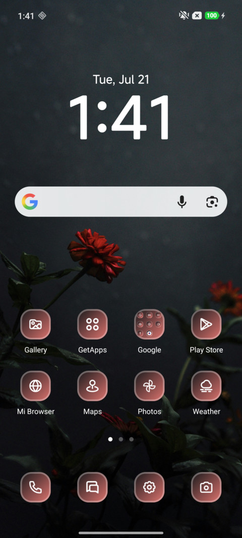 Red Flower screenshot