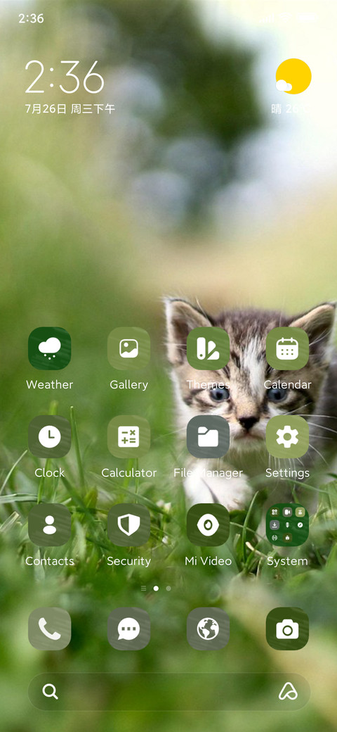 Green Cat screenshot