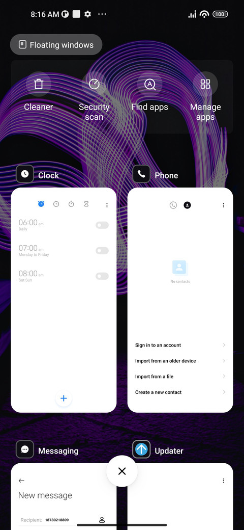 Neon Purple screenshot