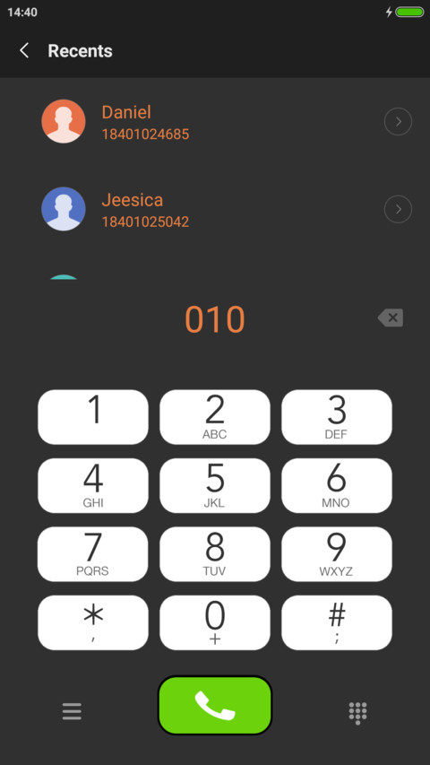 gray simple ui screenshot