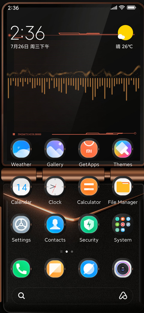 Business grey screenshot