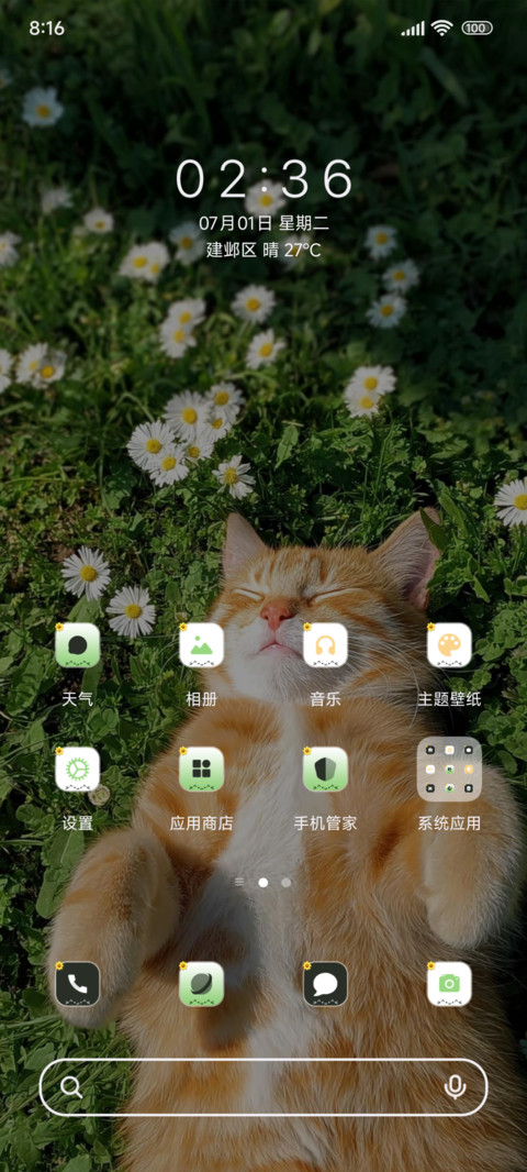 慵懒可爱小橘ins screenshot