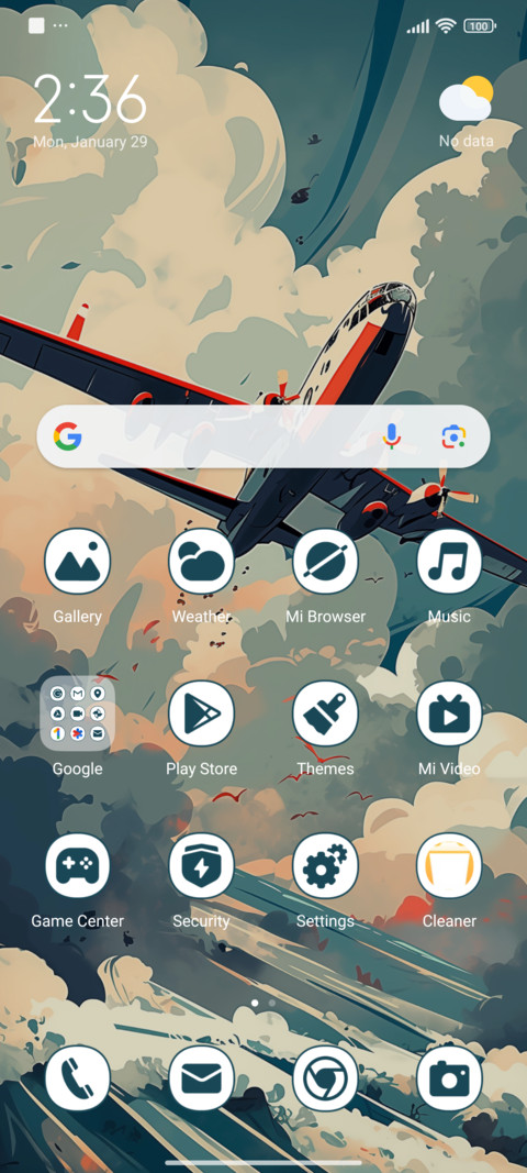 Vintage aircraft screenshot