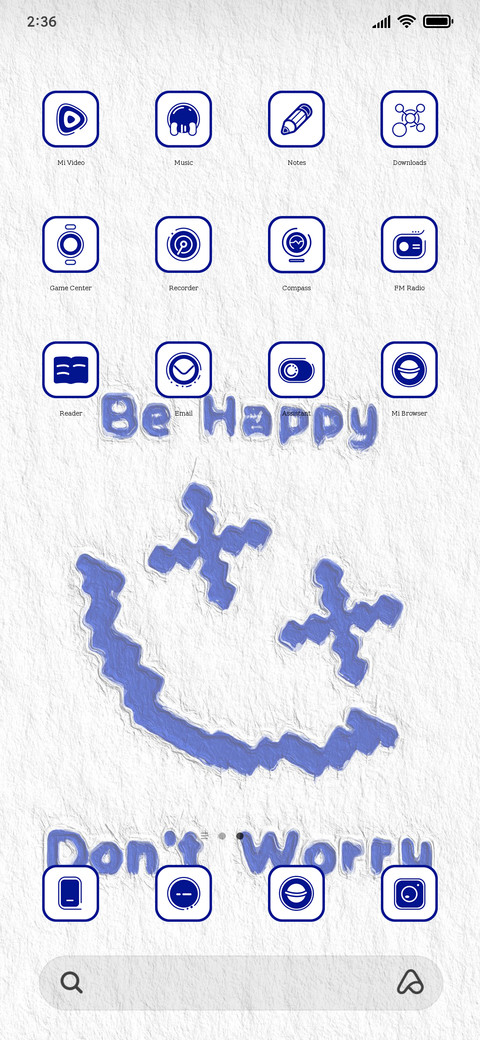 Pixel smiling face screenshot