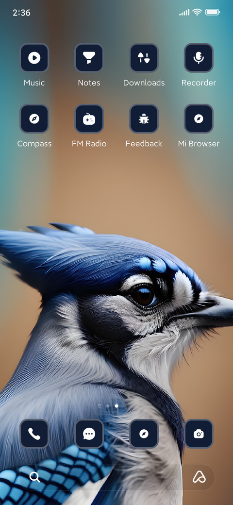 Bird screenshot