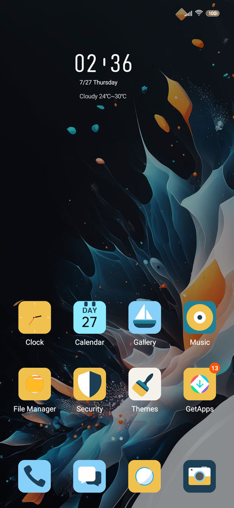Simplicity blooms screenshot
