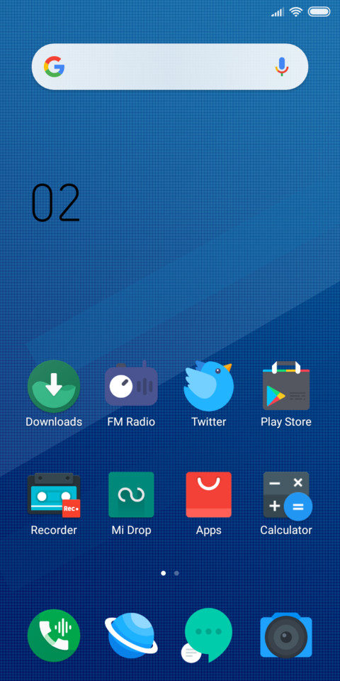 Simple ui screenshot