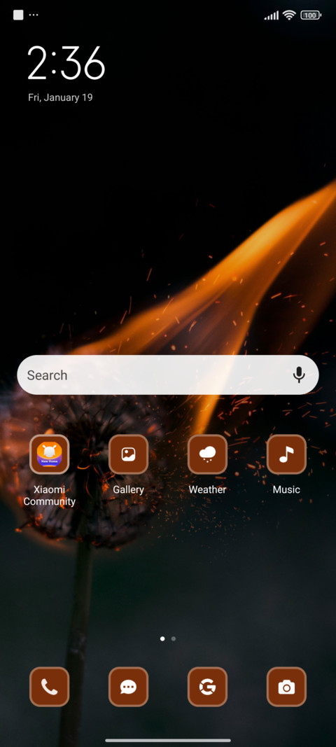 Dandelion screenshot