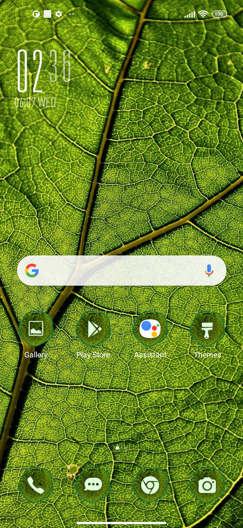 nature greeny screenshot