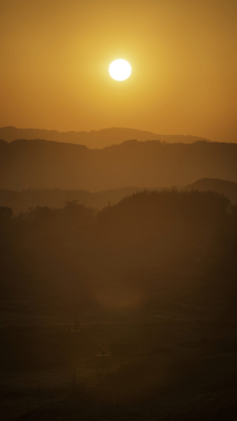 日落光景-视觉中国 screenshot