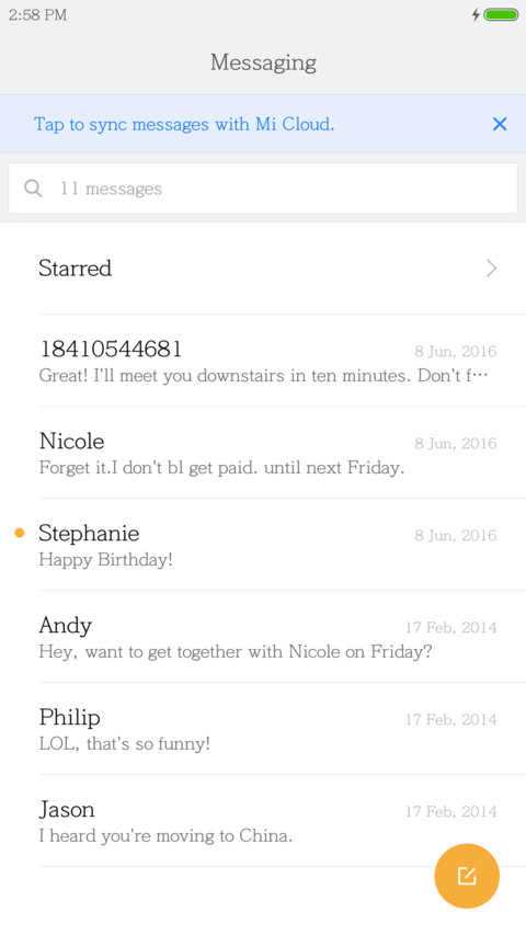 Heson screenshot