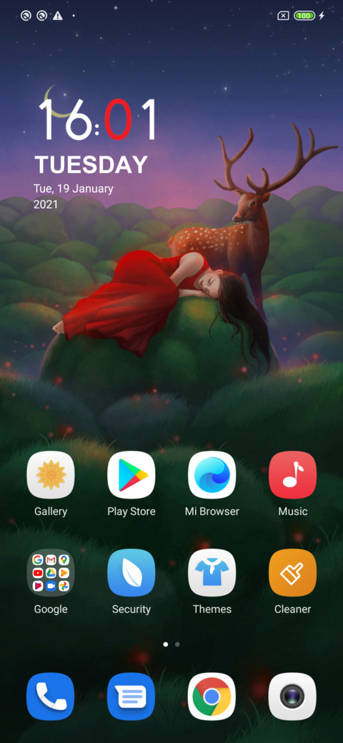 Sleeping screenshot