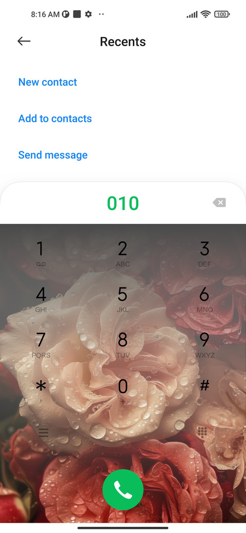 Drop rose screenshot