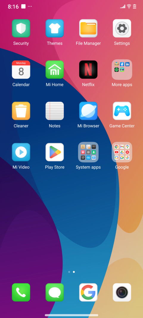 Plus screenshot
