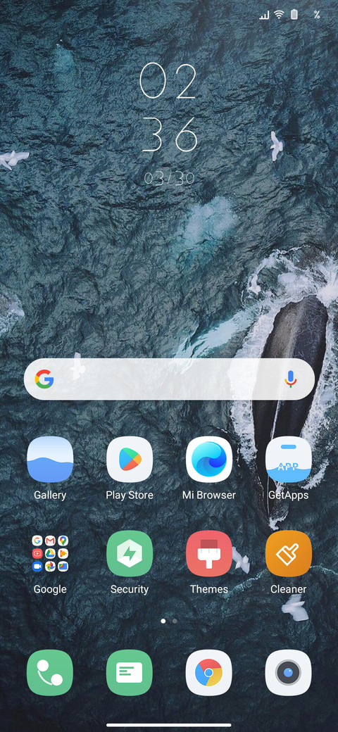 Abstract style screenshot