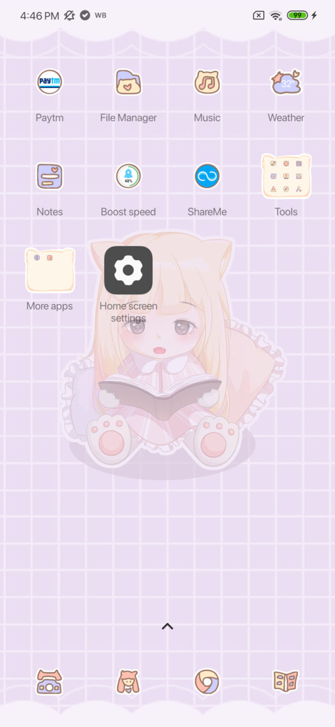 Book cat girl screenshot