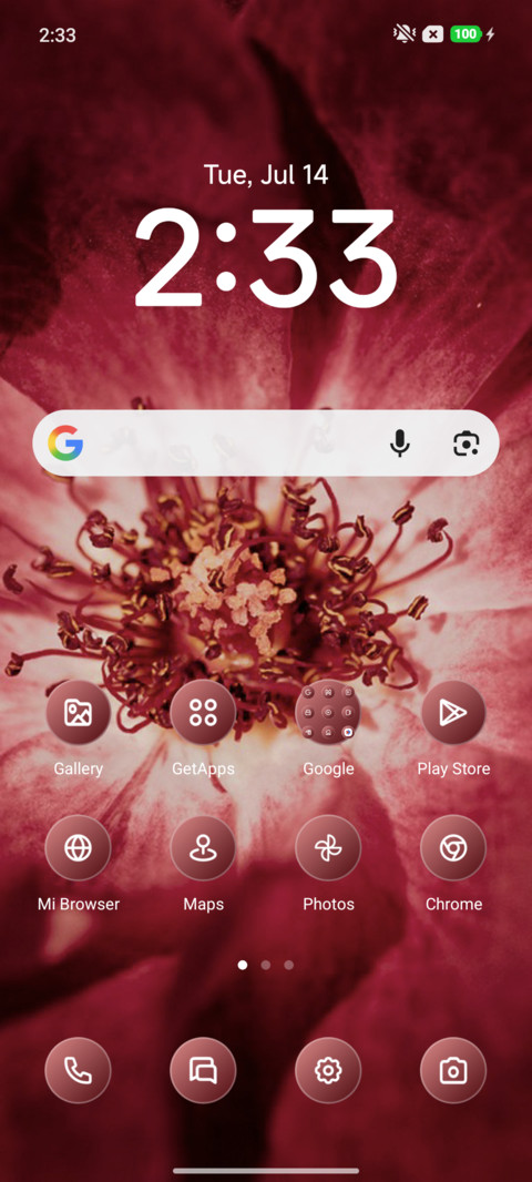 Red Flower screenshot