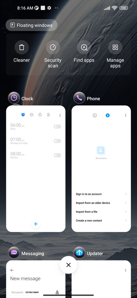space globe screenshot