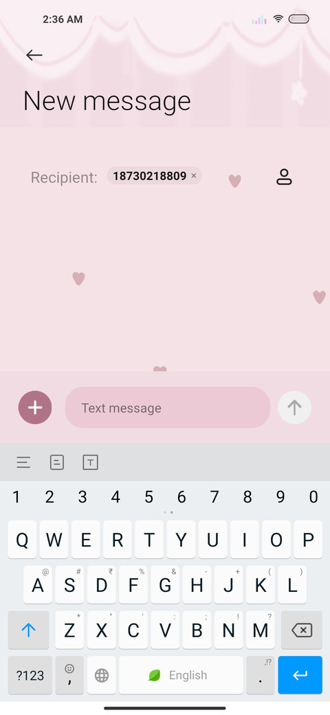 Pink Heartsie screenshot