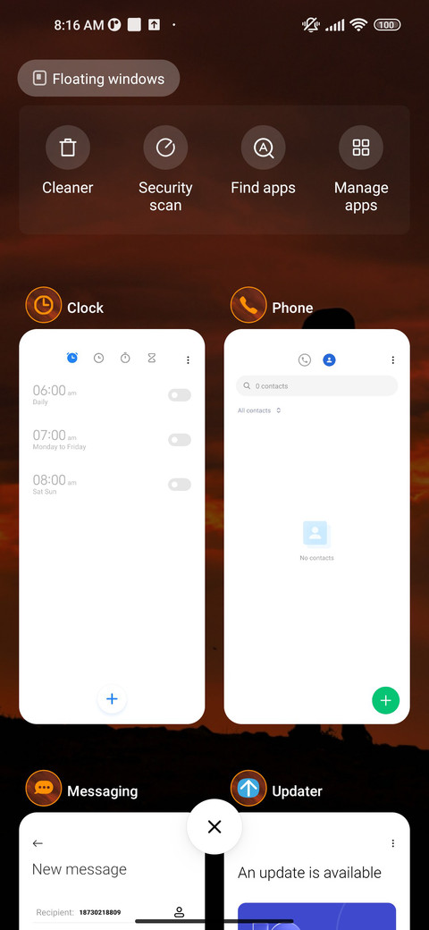 Photography screen screenshot