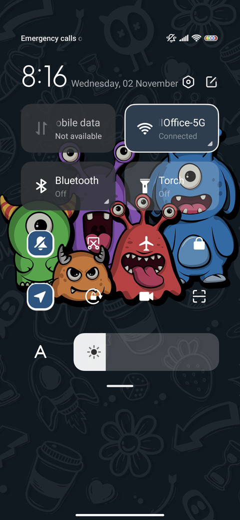 Creative monster screenshot