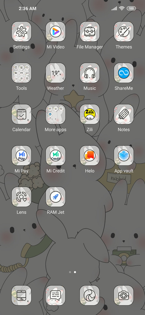 Bouquet rabbit screenshot