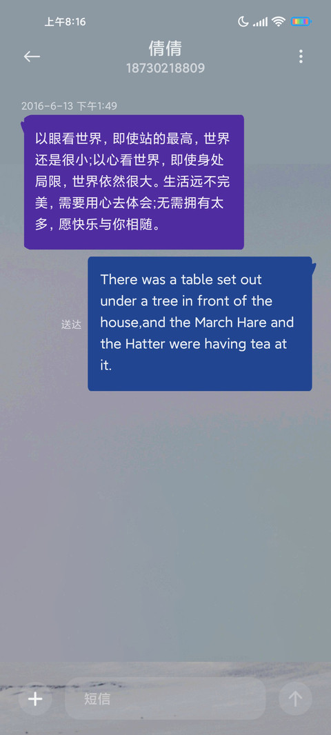 简约雪路 screenshot