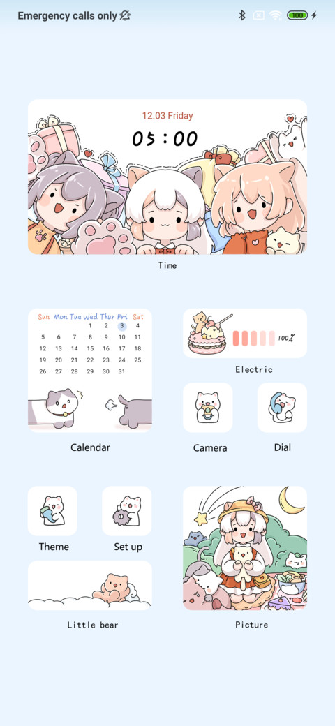 Cat Diary Widget screenshot
