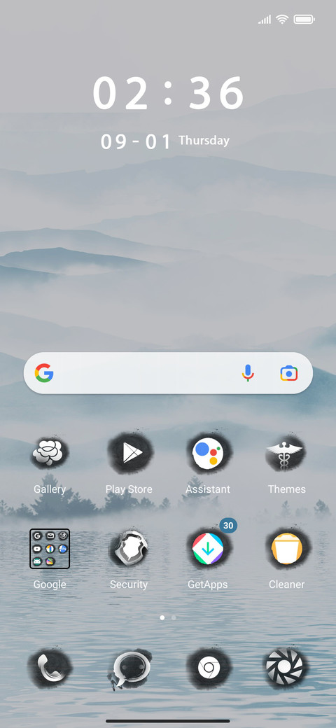 Cloud and mountain screenshot