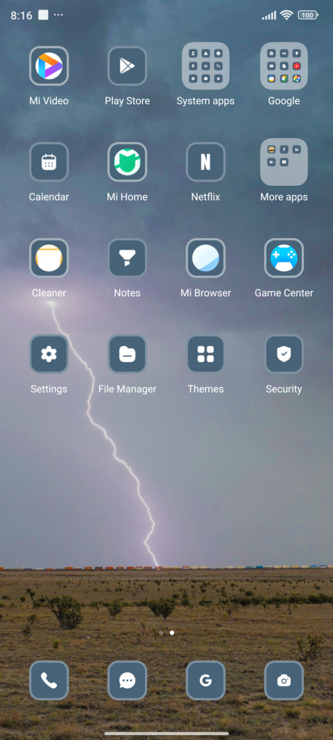 Thunderstorm screenshot