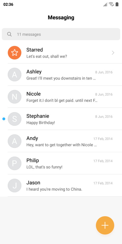 Experience UI 10 screenshot