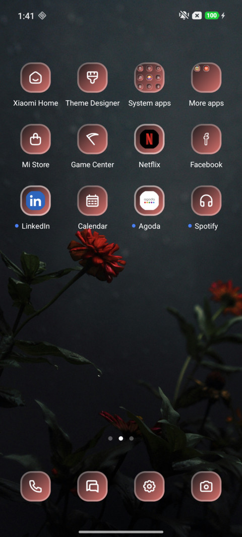 Red Flower screenshot